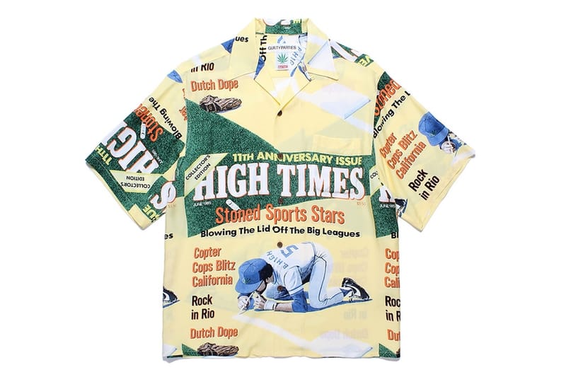 WACKO MARIA x《High Times》x 舐達麻全新三方聯乘正式登場| Hypebeast