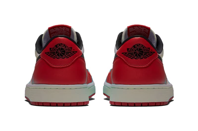 Air jordan 1 retro low red best sale