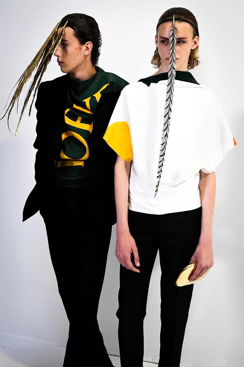 藝術的愛欲！Jonathan Anderson 執掌 LOEWE 2025 春夏男裝大秀正式登場 Hypebeast