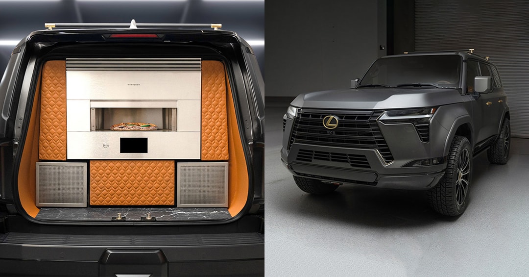 Lexus 攜手豪華家電品牌 Monogram 打造全新移動式廚房 GX 550 定製車型 | Hypebeast
