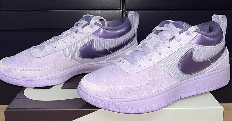 Nike Book 1 全新配色「Lilac Bloom」率先曝光| Hypebeast