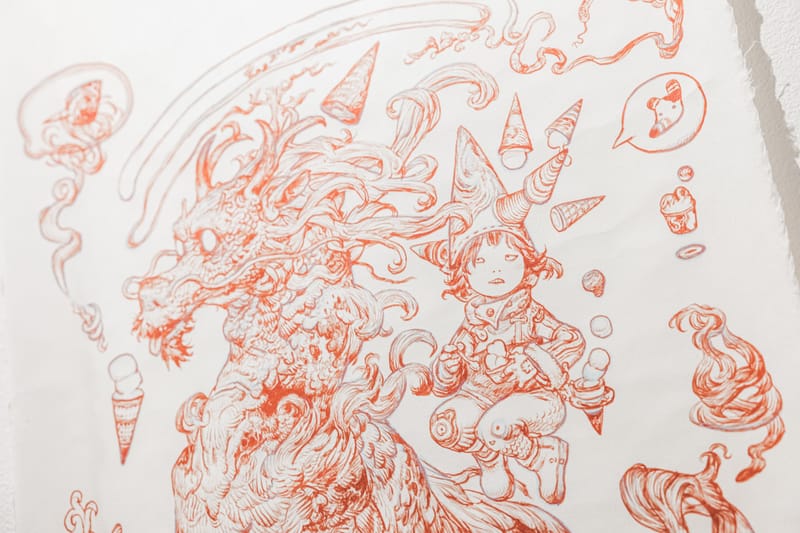 國際知名日本插畫家寺田克也Katsuya Terada 香港首個個展「線」正式