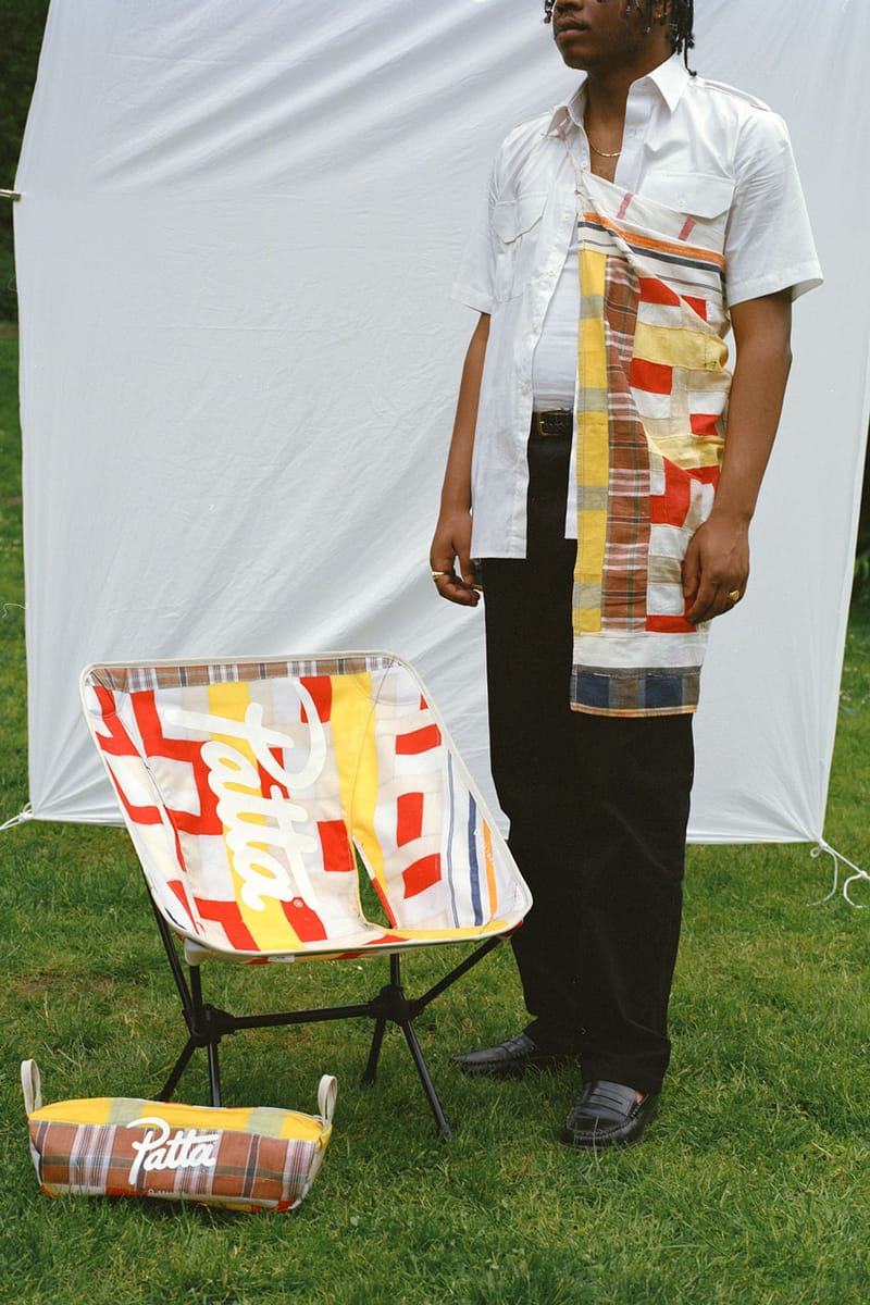 【新品、パリ購入、非売品トート】Patta Helinox Chair One 24FWPattaxHelinoxChairOnePangi