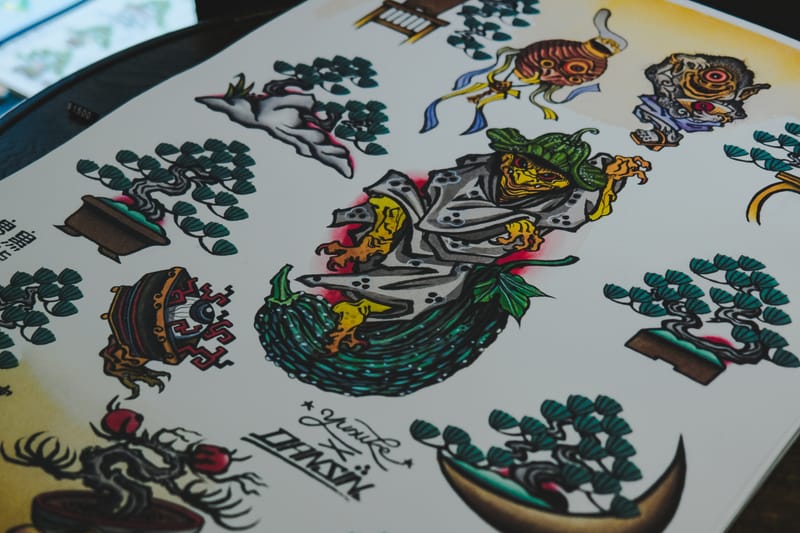濱本祐介　2022 盆栽tatto　ARTポスターA3　yusuke 濱本祐介 2022 盆栽tatto ARTポスターA3 yusuke Artist