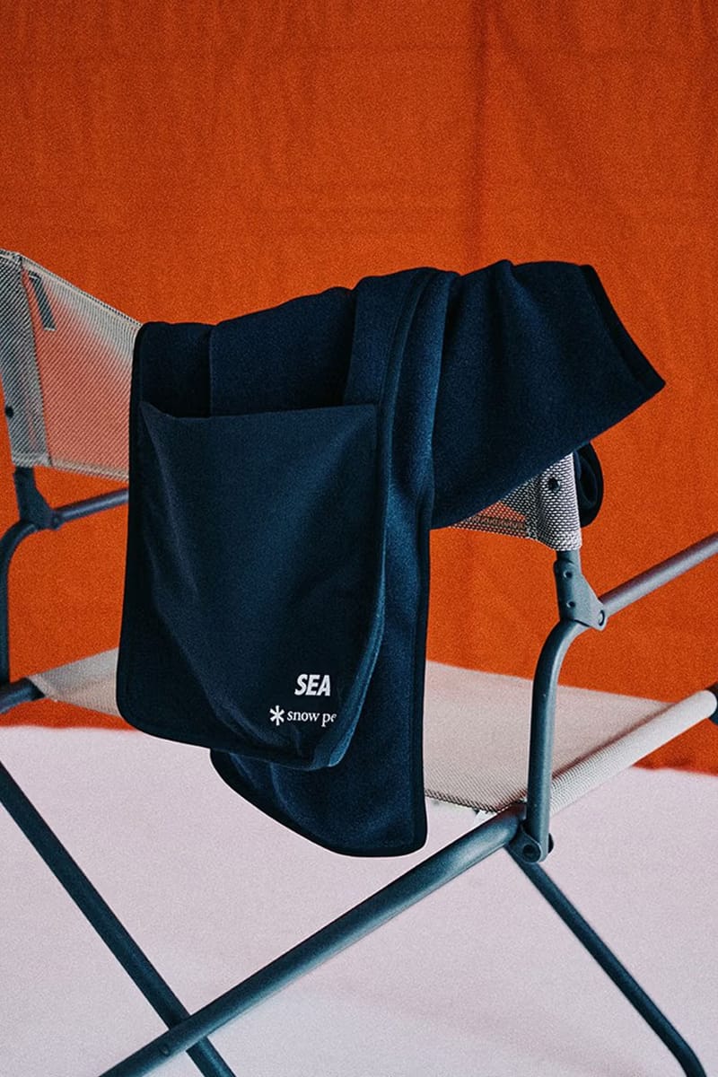 Snow Peak × WIND AND SEA WIND AND SEA x SNOWPEAK's third collection is a fleece