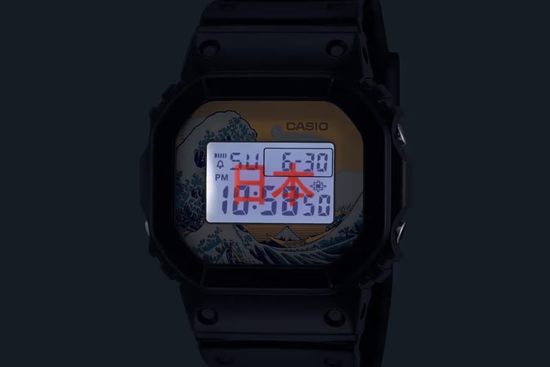 G-Shock 推出兩款全新葛飾北齋浮世繪名作DW-5600 腕錶| Hypebeast G-Shock 推出兩款全新葛飾北齋浮世繪名作DW-5600 腕錶| Hypebeast