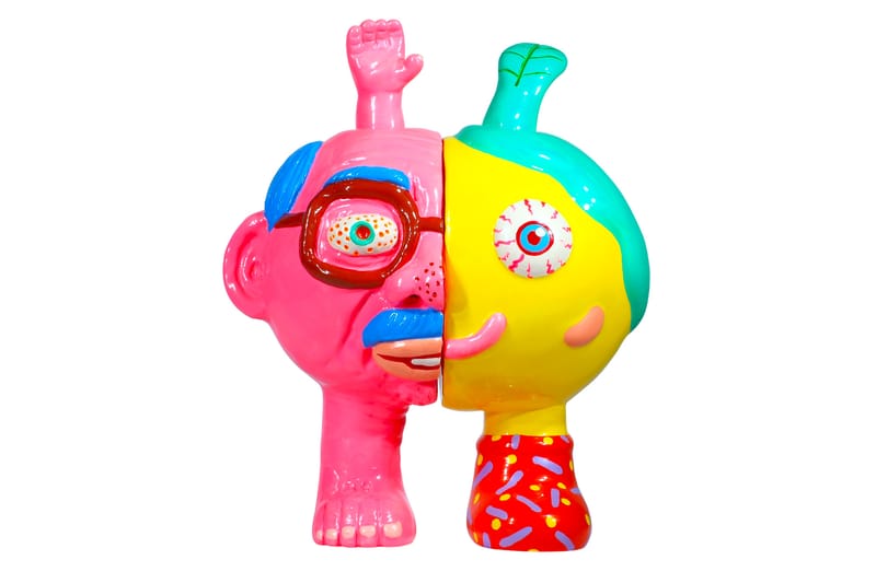Dehara Yukinori x LeeeeeeToy 聯展《混沌< ソフビ世界の無秩序