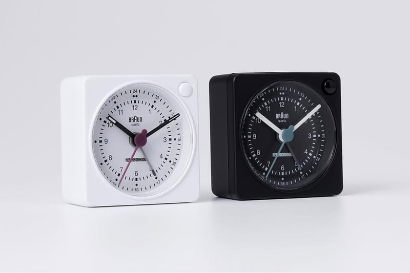 NEIGHBORHOOD 攜手Braun 推出全新聯名系列時鐘| Hypebeast