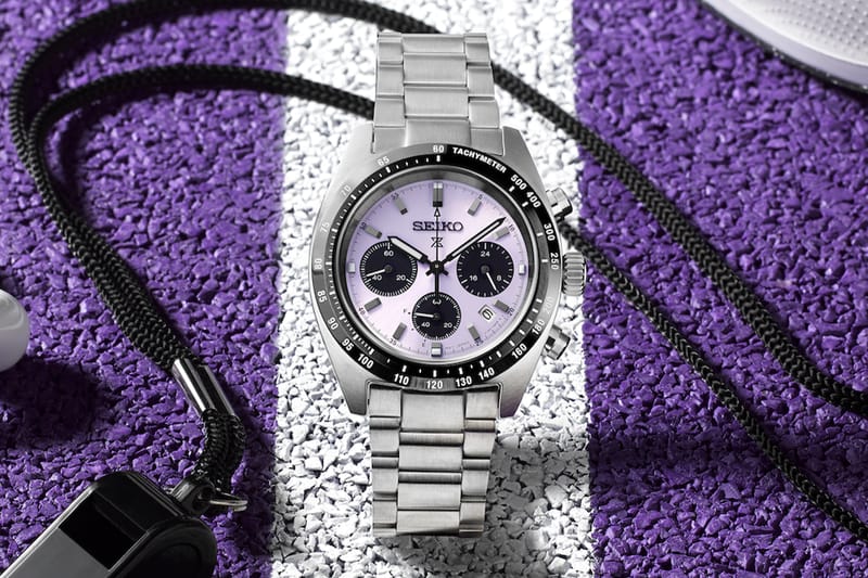 五行　作 Seiko 推出全新Prospex Speedtimer「江戶紫」特別版錶款| Hypebeast