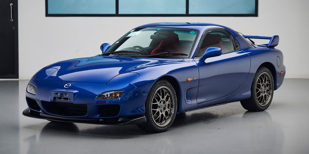 全球限量 1,044 輛極罕有 2002 Mazda RX-7 Spirit R Type A 展開拍賣 | Hypebeast