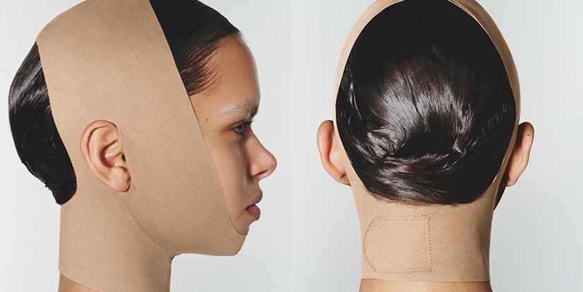 SKIMS Seamless Sculpt Face Wrap 膠原蛋白面部塑形帶｜售價、功效及補貨消息 | Hypebae