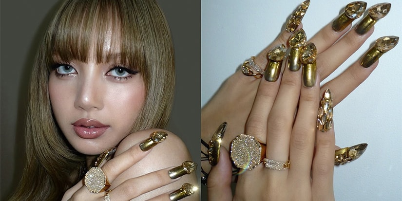 Lisa 金色鏡面美甲成 BLACKPINK 世界巡演最強亮點 | Hypebae