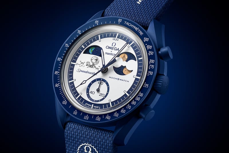 OMEGA x Swatch 全新史努比MoonSwatch 聯名錶款正式登場| Hypebeast