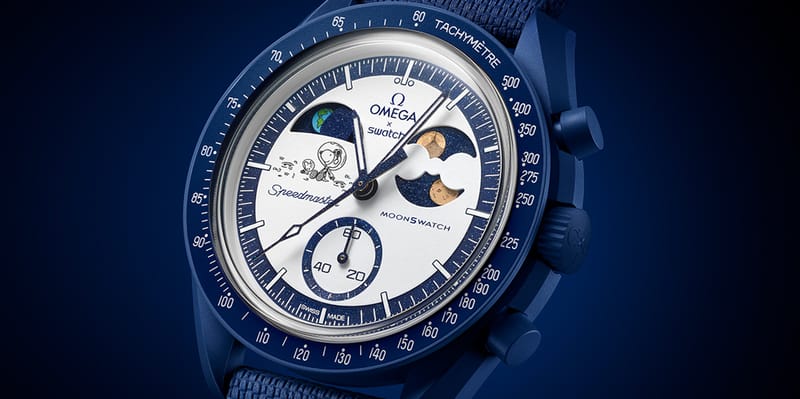 OMEGA x Swatch 全新史努比MoonSwatch 聯名錶款正式登場| Hypebeast