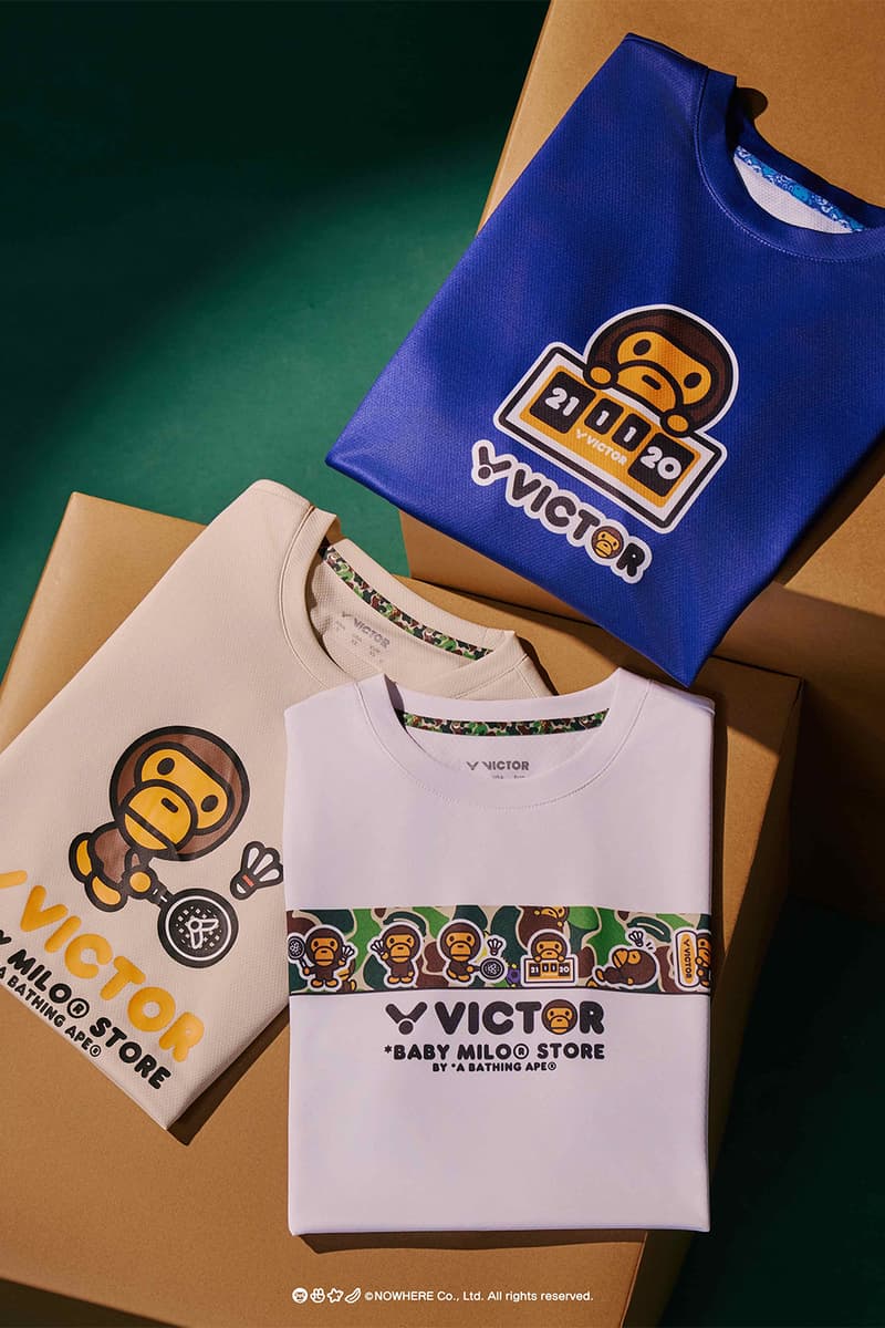 VICTOR 攜手 BABY MILO STORE® 推出聯名系列商品 | Hypebeast