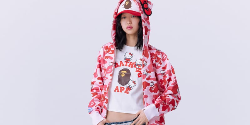 【限定・完売品】A BATHING APE × HELLO KITTY a bathing ape x hello kitty 2016 ss collection | Hypebeast
