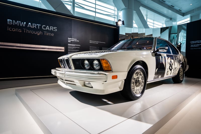 1986 年BMW 635CSi 藝術車首度亮相Art Basel 香港| Hypebeast