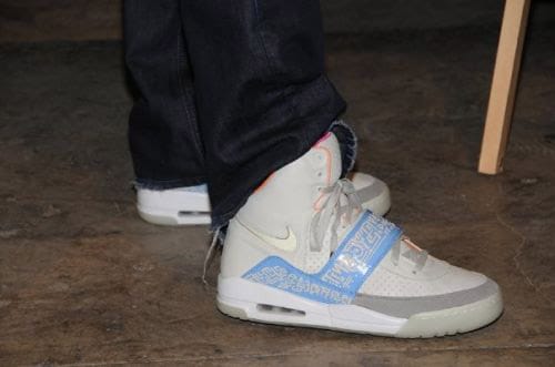 Air yeezy hotsell 1 on feet