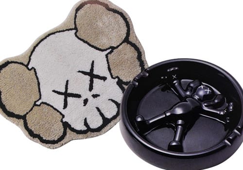 Gallery 1950 x KAWS Carpet & Ashtray | Hypebeast