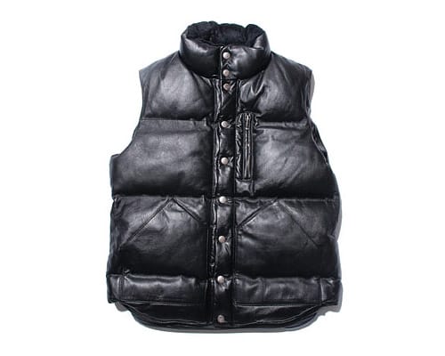 Japanese shop down vest