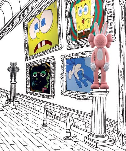 KAWS カウズ i-D magazine 289 fake  2008年 s-l400.jpg