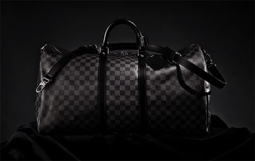 Black checkered best sale louis vuitton bag