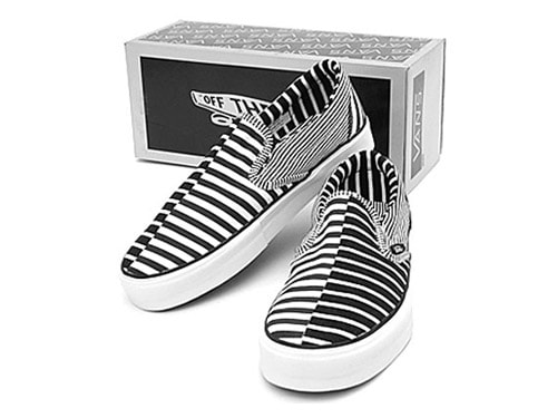 vans striped pants