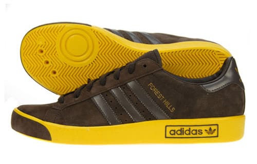 Adidas forest hills blue 2024 yellow