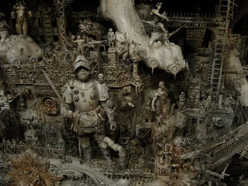 Kris Kuksi - Imminent Utopia / Pat Rocha - Departure | Hypebeast