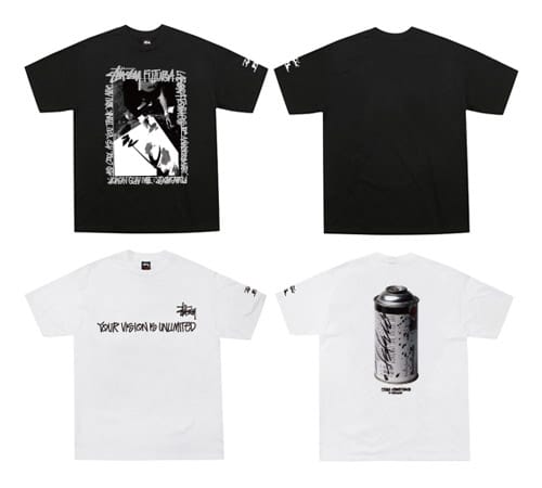 STUSSY × FUTURA/10th Anniversary Tee Stussy x Futura Laboratories 10th Anniversary T-shirts