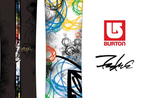 Futura x Burton Vapor Snowboard Hypebeast