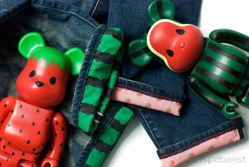 CLOT x Medicom Toy x Levi's Watermelon & Strawberry Denim ...