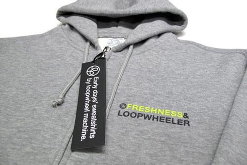WM × LOOPWHEELER logo printed HOODIE XL Freshness x Loopwheeler Hoodie | Hypebeast