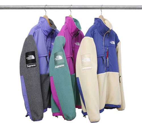 Supreme north face clearance denali fleece