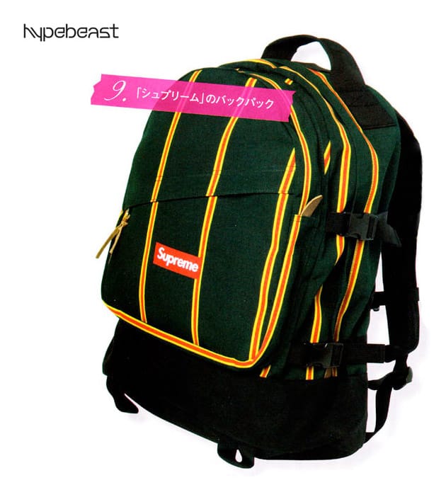 Supreme 2009 Spring/Summer Backpack | Hypebeast