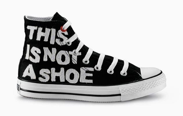 Converse this is not a shoe new arrivals