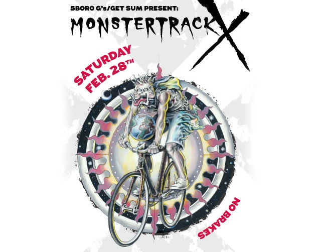 Monster Track X Bike Race NYC HYPEBEAST