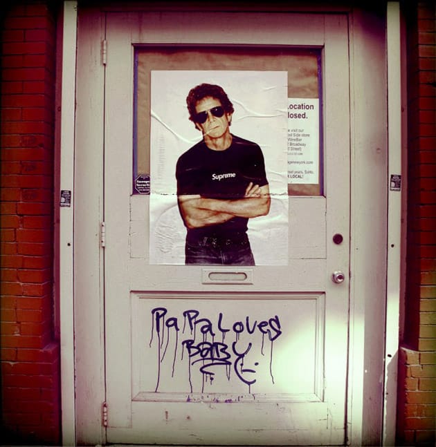 Lou Reed Supreme Poster 2025 | www.takertrailers.ee