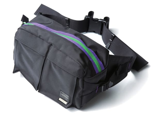 PORTER×MUG×エヴァンゲリオントリプルネーム　ウエストバッグ Evangelion x MUG x Porter Waistbag | Hypebeast