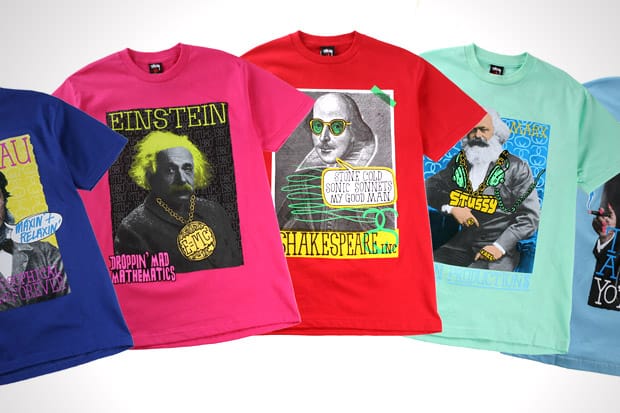 【OLD STUSSY】Stussy Great Minds Einstein Tee Stussy Great Minds Einstein Tee Black Limited Edition