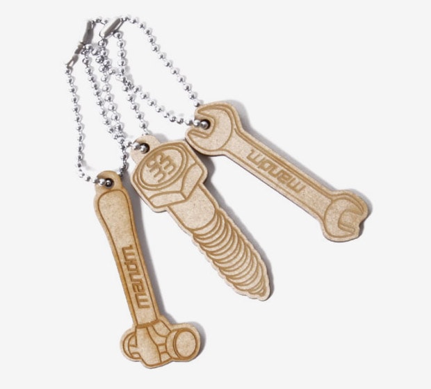 M&M Wooden Keychain | Hypebeast