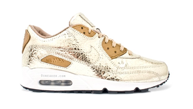 Nike Sportswear Air Max 90 Metallic Gold Croc | Hypebeast