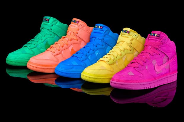 Nike dunk hi on sale x nylon magazine