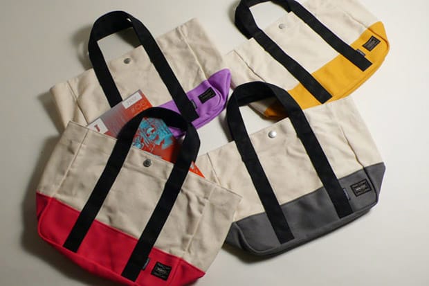 G1950 x Porter Two-Tone Canvas Tote Bags | Hypebeast