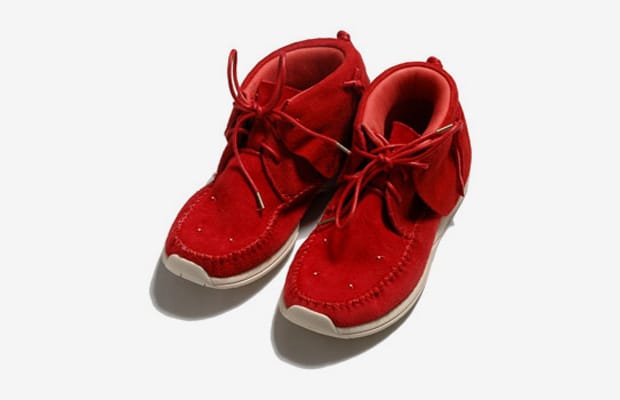 Visvim FBT LHAMO-FOLK Red | Hypebeast