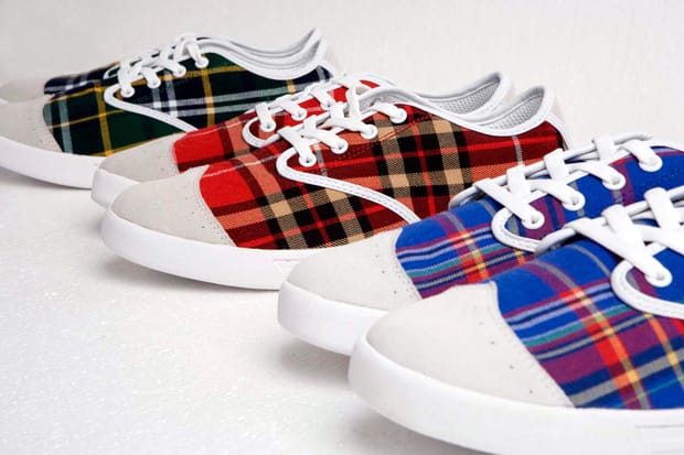 いちご MS Sneaker 2009 Fall/Winter Rainbow Check Sneakers | Hypebeast