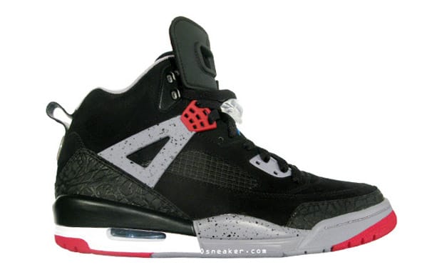 Jordan spizike cheap red black