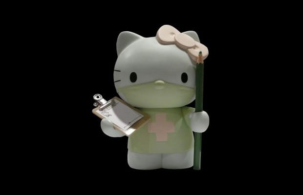 G775 VCD DR.ROMANELLI HELLO KITTY(ハローキティ MEDICOM TOY - DR.ROMANELLI HELLO KITTY ANATOMY ver.（NORMAL
