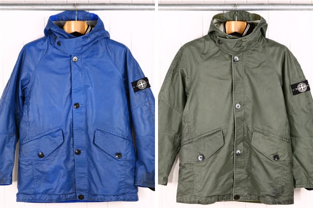 Stone Island Waxed Ice Jacket | Hypebeast