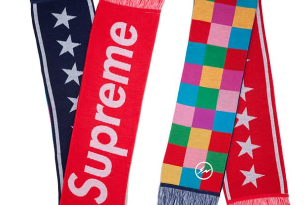 Supreme x uniform experiment Supporter Muffler | Hypebeast